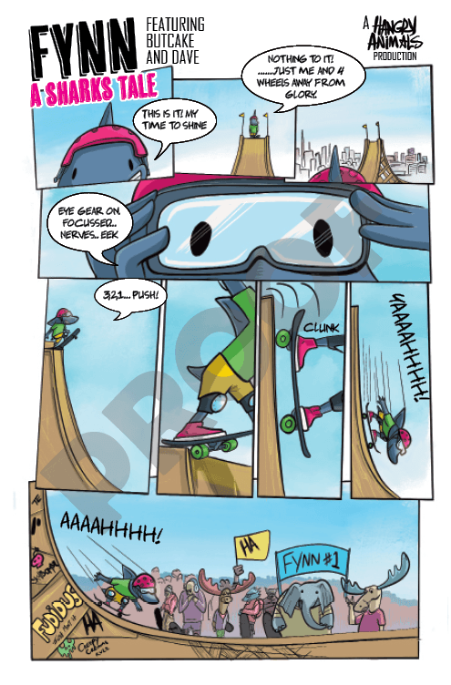Hangry Animals® cOmmunity Comic Available on Issu.com now